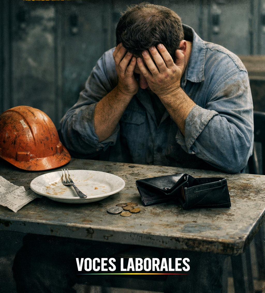 Trabajar y aun así no poder comer